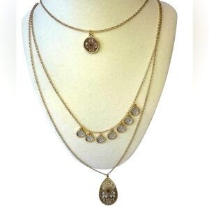 Gold Layered Necklaces Gold Silver Necklace by Sonoma - New with Tags 3/$25
